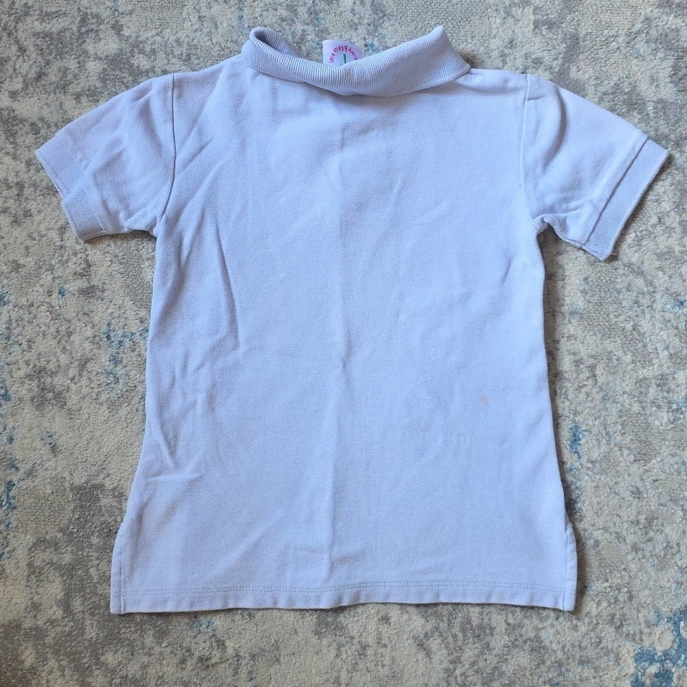 Shrimp & Grits Boys Size 7/8 Light Blue Preppy Collared Short Sleeve Polo Shirt - Picture 4 of 5